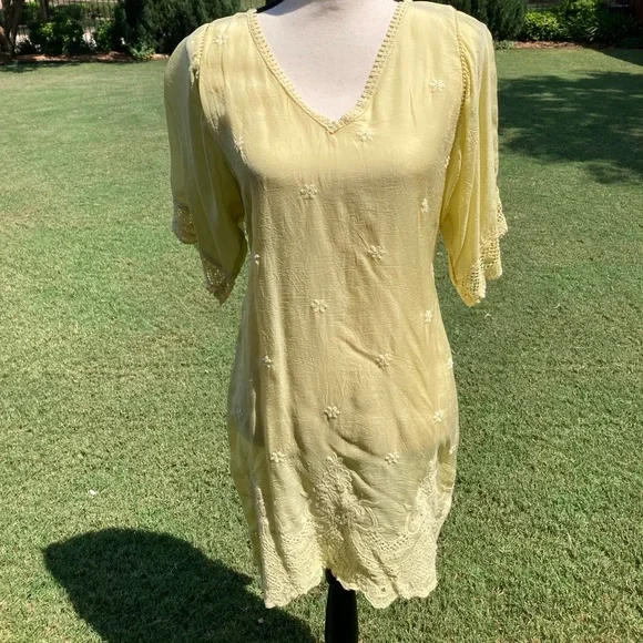 Johnny Was Embroidered Tunic - Picture 1 of 12